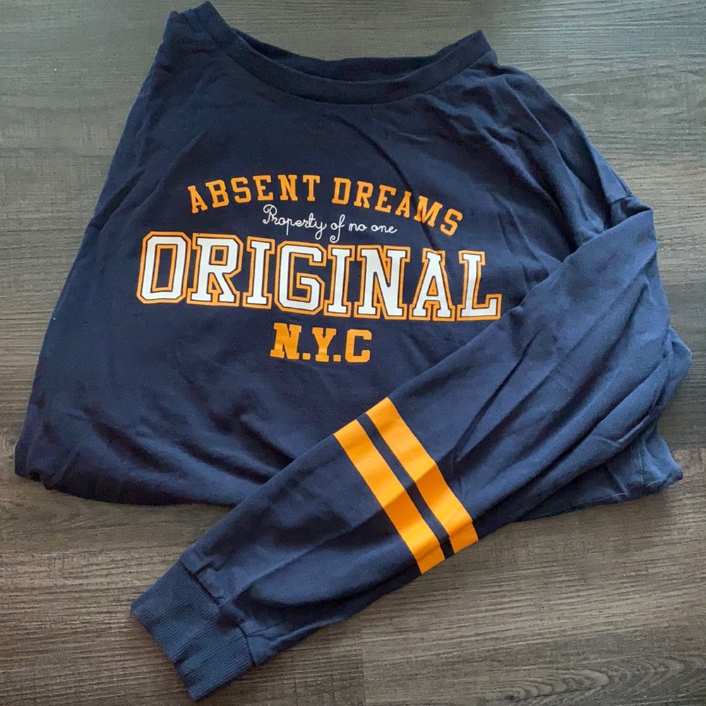 Navy blue light sweatshirt